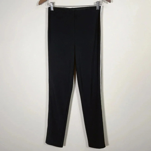 JOSEPH RIBKOFF | BLACK STRIPED PANT - Picture 3 of 11